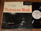 The Unique Thelonious Monk 1st White DG Riverside lp Art Blakey Oscar Pettiford