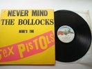 SEX PISTOLS - NEVER MIND THE BOLLOCKS HERE'S THE SEX PISTOLS, LP ORIG ESPAÑOL 77