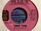 Northern Soul 45 TOMMIE YOUNG She Don't Have To See You SOUL POWER RECORDS Mono