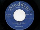 DOOWOP-FIVE KEYS-THE GLORY OF LOVE/HUCKLEBUCK WITH JIMMY-ALADDIN 3099
