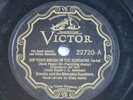 78 RPM  JAZZ  Victor 22720: Snooks Friedman and His Memphis Ramblers HOT  RARE