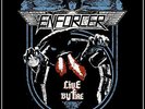 ENFORCER Live By Fire (140gm White with Red & Black Splatter Vinyl) New Sealed