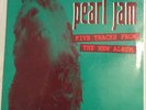 PEARL JAM FIVE TRACKS FROM THE NEW ALBUM LP VS PROMO SAMPLER VEDDER NOT POSTER