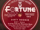 ROY HALL No Rose In San Antone/DIrty Boogie 78 on Fortune 126 Detroit hillbilly