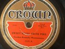 Crown 3121 Crockett Mountaineers SWEET BETSY FROM PIKE 78 rpm  Country 1931 V