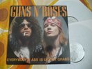 GUNS N ROSES EVERYBODY'S ASS IS UP FOR GRABS DOUBLE LIVE LP DEMOS NM