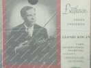 ERC 005 *BLUE/SILVER* BEETHOVEN VIOLIN CONCERTO LEONID KOGAN SILVESTRI EX+/NM
