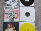 Barb Wire Dolls Slit Yellow vinyl signed , Desperate , Rub my mind  White Vinyl.