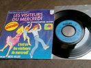 Disque 45 Tours Les Visiteurs Du Mercredi De Noël Générique Nostalgie Bon État