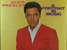ELVIS PRESLEY STUNNING RARE RECORD & AUTOGRAPH  A PORTRAIT IN MUSIC SUPER MINT