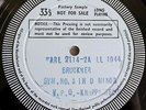Bruckner: Symphony No. 3 - Knappertsbusch **Original Decca Test Pressings**