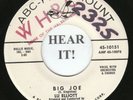 Lu Elliott FEMALE R&B ROCKER 45 (ABC-Paramount 10151 PROMO) Big Joe /One   MINT-