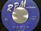 The Jacks. Why Did I Fall In Love b/w Sugar Baby 1956 RPM Blue Label 45 rpm. VG+