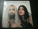 FLORA CASH NOTHING LASTS FOREVER LP RECORD WHITE COLOR VINYL