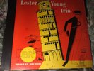 Lester Young Trio -Norgran Jazz Double 78 Set -David Martin Stone Art Cover