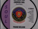 FRANK WILSON Do I love you Soul S35019 picture disc Northern soul classic