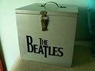 The Beatles 45 RPM Record Carry Case Quality Solid Wood New & NICE