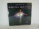 WHITNEY HOUSTON BEST OF THE QUEEN OF HEARTS LP CLEAR BLUE VINYL