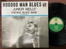 JUNIOR WELLS HOODOO MAN BLUES DELMARK PLP-357 STEREO JAPAN Vinyl LP