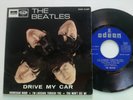 THE BEATLES Drive My Car +3  SPAIN EP VINYL 1966 DSOE 16.689 DARK BLUE LB