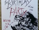 THE BIRTHDAY PARTY  LYDIA LUNCH WELCOME TO THE CAR SMASH SILK SCREENED COVER