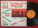 THE BEATLES   ED RUDY EXCLUSIVE TALK ALBUM 1965 US TOUR LP   I-N-S RADIO NEWS