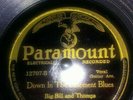 paramount blues 78 rpm Big Bill and Thomps
