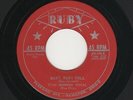 '58 Ohio Rockabilly/Teen STAN JOHNSON Baby, Baby Doll/Lora Ann RUBY 550 M- HEAR