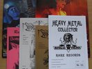 METAL GODS 1+2 / HM COLLECTOR RARE RECORDS 8,9,10,11 - 6x HEAVY METAL Zines