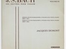 JACQUES DUMONT J.S.Bach violin partita & sonata 3 french belvedere ELY 06132 LP