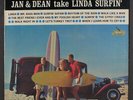 JAN & DEAN: Take Linda Surfin' LP (Mono sm spine tears, wobc) Oldies