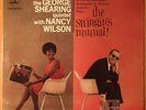 GEORGE SHEARING / NANCY WILSON The Swingin's Mutual UK CAPITOL STEREO 1961 LP EX
