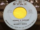 Hear Rare Soul 45 : Wendy Rene   Bar-B-Q   Young & Foolish   Stax S -159