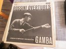 Rossini: Overtures - Pierino Gamba / LSO **Decca SXL 2266 WBg ED1 LP** VGC