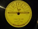 Johnny Cash Sun 241 78 RPM I Walk The Line Get Rhythm V+