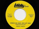 Helene Smith - Wrong Or Right He's My Baby / Sure Thing (Soul, 45) 2380