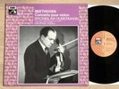 BRONISLAW HUBERMANN violin concerto BEETHOVEN, SZELL 1stPress HMV MINT