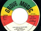 GLEN ROY RICHARD   LOVE FOR ALL BLACK MAN    GROVE MUSIC NM CONDITION