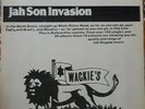 WACKIE'S JAH SON INVASION US vinyl LP compilation 1982 like new