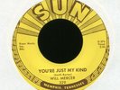 WILL MERCER You're Just My Kind on Sun Rockabilly 45 VG++ Hear