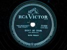 ELVIS PRESLEY Rockabilly RCA Victor 20-6604 (Canada) DON’T BE CRUEL / HOUND DOG
