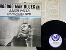 JUNIOR WELLS' CHICAGO BLUES BAND HOODOO MAN BLUES DELMARK PA-3014 Japan VINYL LP
