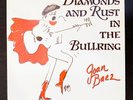 Joan Baez ?– Diamonds And Rust In The Bullring VINYL LP Gold Castle ?– D1-71321