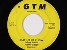 R&B Soul 45 - Johnny Gibson - Baby Let Me Know - GTM - mp3
