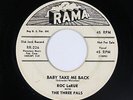 Rockabilly 45 - Roc LaRue with The Three Pals - Baby Take Me Back - Rama - mp3