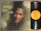 SAM COOKE Night Beat RCA LSP-2709 Late 60s Orange Label R&B Soul Pop Vocal LP EX