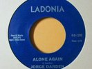 70s soul funk 45 JORGE DARDEN Alone Again LADONIA listen