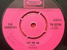 THE SORROWS   LET ME IN (1966) RARE FREAKBEAT MOD 45 UK   PICCADILLY 7N.35336