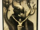 Celtic Frost To Mega Therion LP RARE Metal Combat MX 8091 Camo Label 1986 VG++