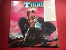 O3-74 THOR Only The Strong ... RED VINYL ... IMPORT ENGLAND ... 1985
